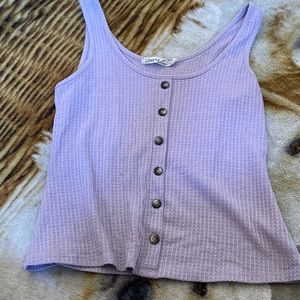 Purple tank top